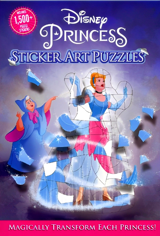 Disney Princess Sticker Art Puzzles