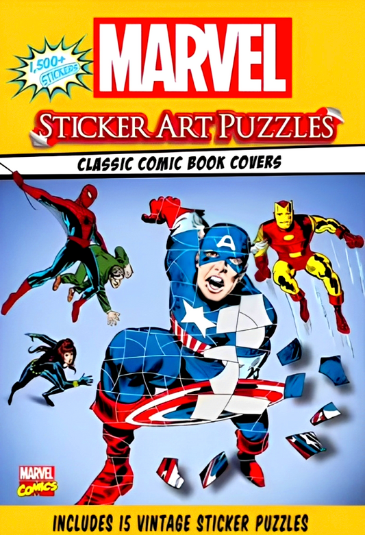 Marvel: Sticker Art Puzzles