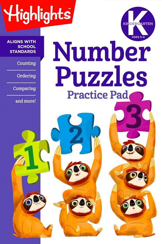 Kindergarten Number Puzzles