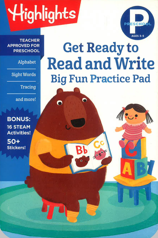 Highlights  Summer Big Fun Workbook Preschool Readiness
