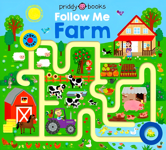 Follow Me Farm (Finger Mazes, Book 1)