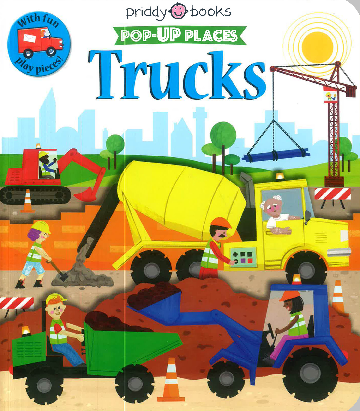 Pop-Up Places: Trucks by Roger Priddy – book cover