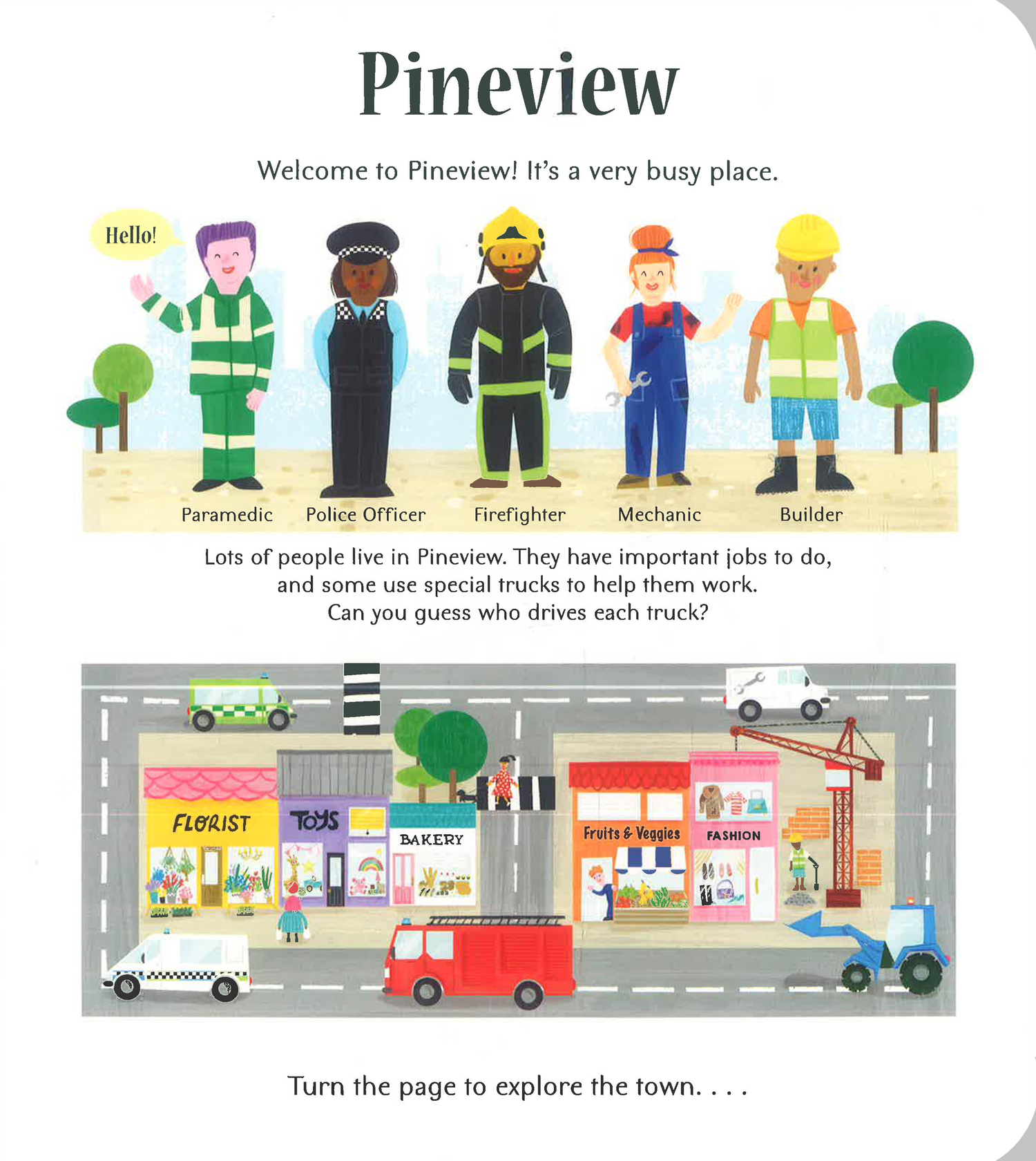 Pop-Up Places: Trucks by Roger Priddy – book cover
