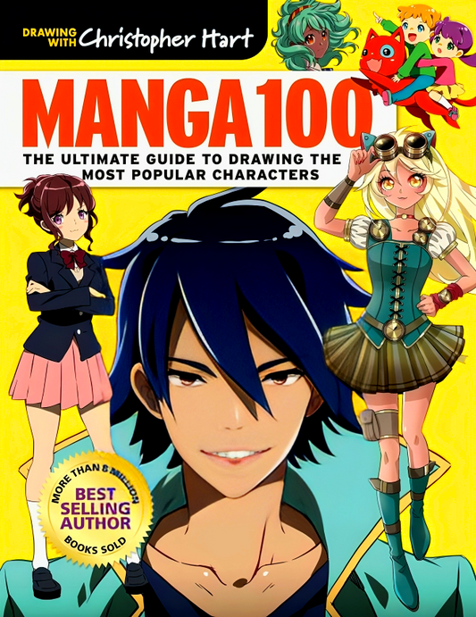 Manga 100: The Ultimate Guide to Drawing the Most Popular Characters
