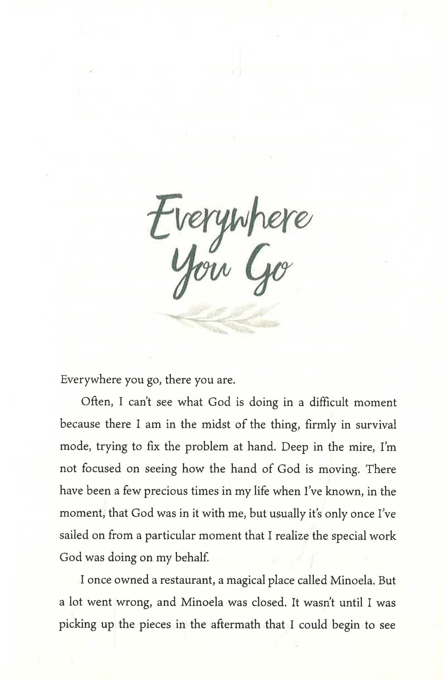 You Were Always There: Notes And Recipes For Living A Life You Love by Danielle Kartes – book cover