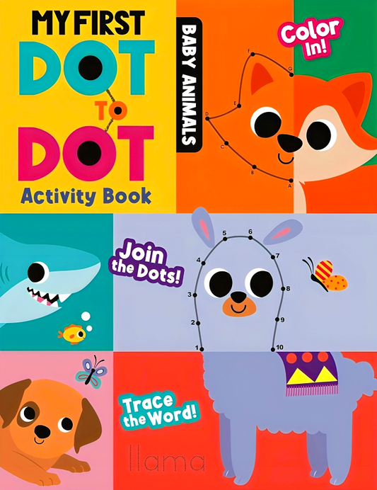 Baby Animals: My First Dot-To-Dot Activity Book