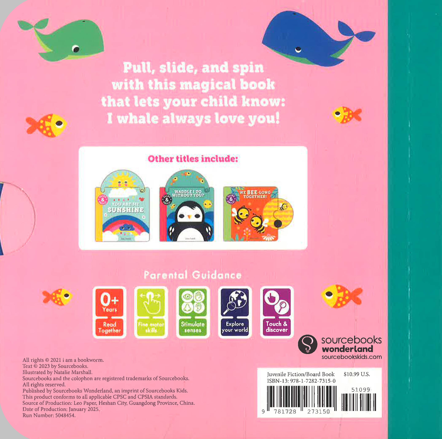 Baby, You're Magic! (Slide And Smile!) by Natalie Marshall – book cover