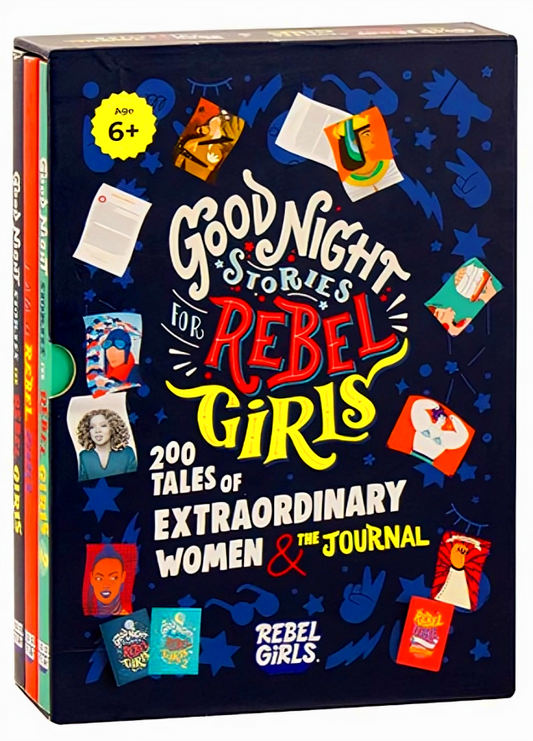 Good Night Stories For Rebel Girls: 200 Tales Of Extraordinary Women & The Journal