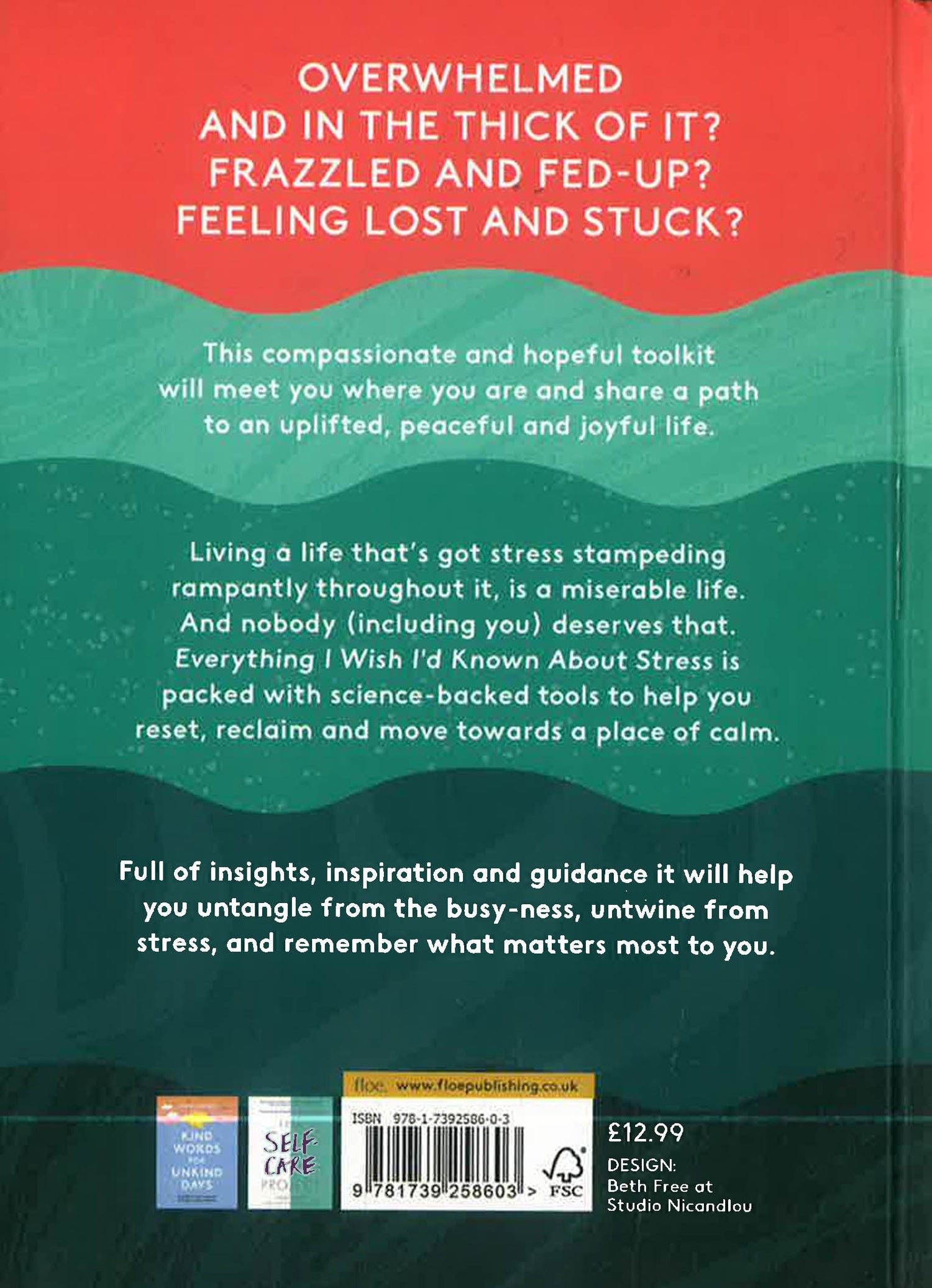 Everything I Wish I'd Known About Stress: A Hopeful Toolkit by Jayne Hardy – book cover