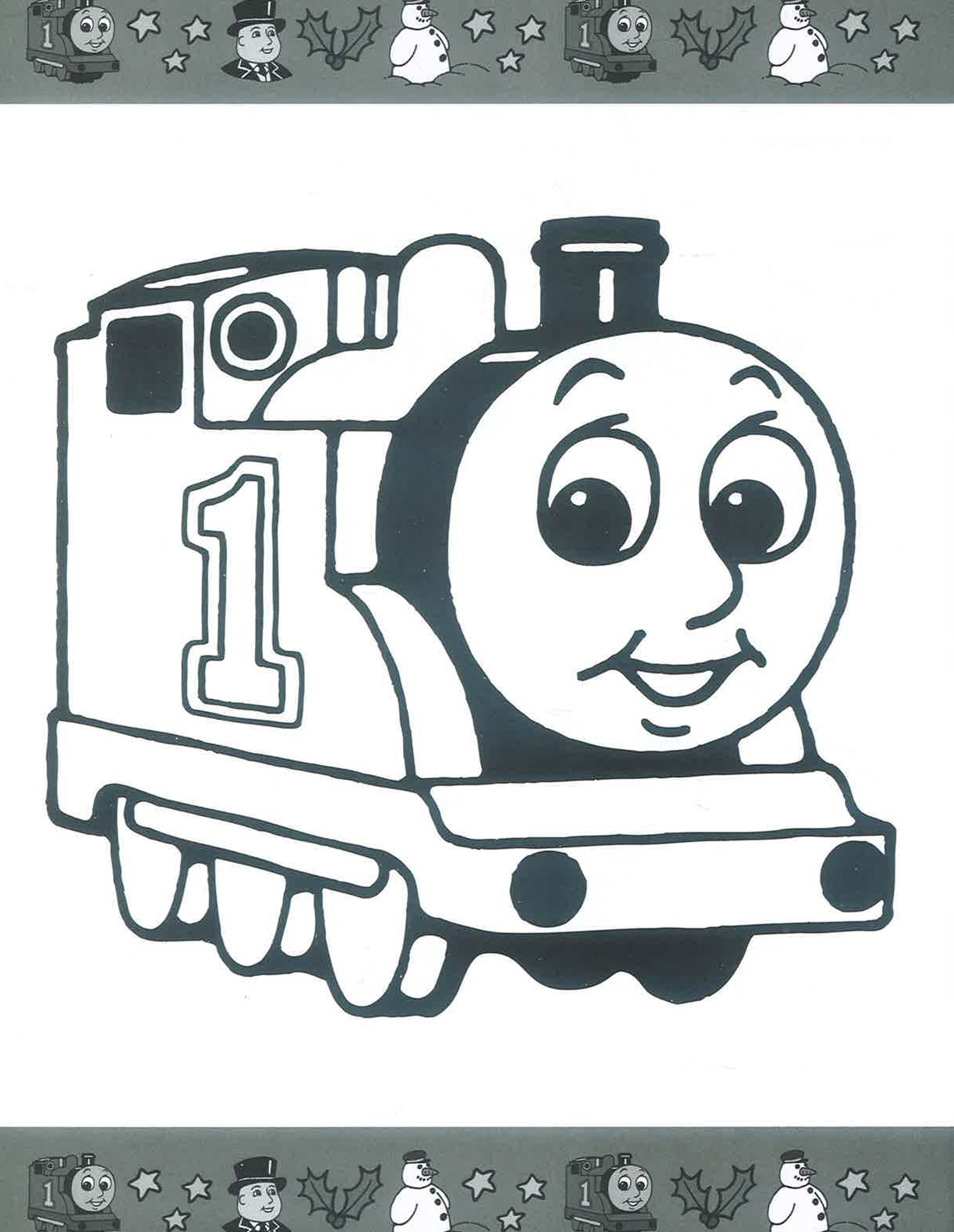 Thomas Friends: Christmas Colouring Book – BookXcess