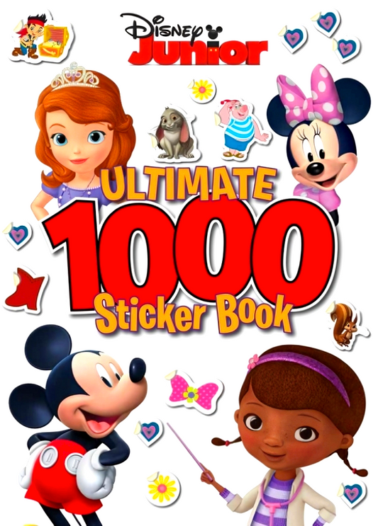 Disney Junior Ultimate 1000 Sticker Bk
