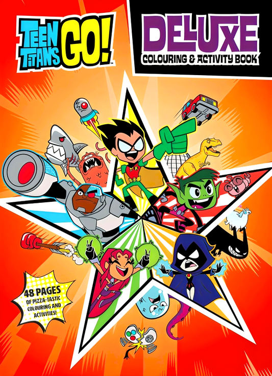 Teen Titans Go!: Deluxe Colouring & Activity Book