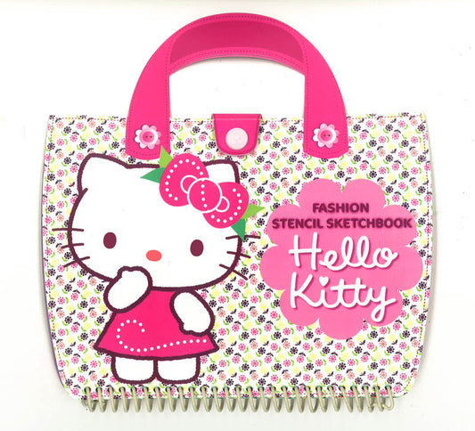 Hello Kitty Handbag Book Fashion Stencil