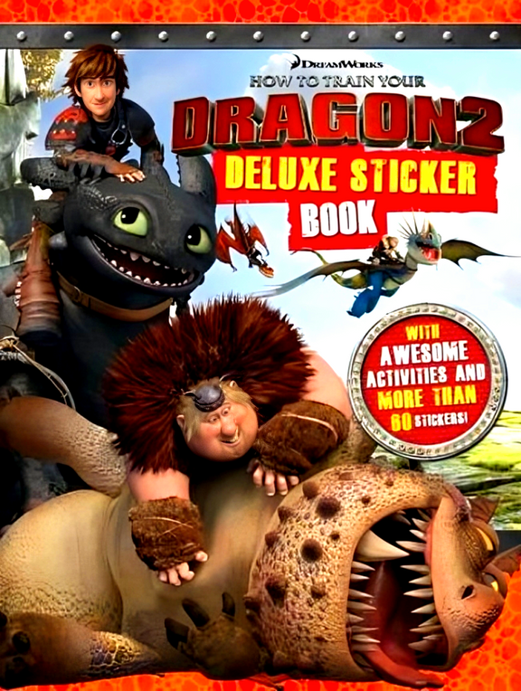 How To Train Your Dragon 2 Deluxe Sticker – BookXcess