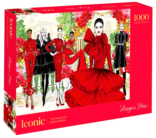 Iconic 1000 Piece Puzzle: The Masters Of Italian Fashion