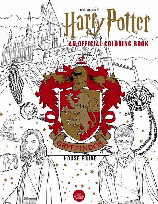 Harry Potter: Gryffindor House Pride - The Official Colouring Book