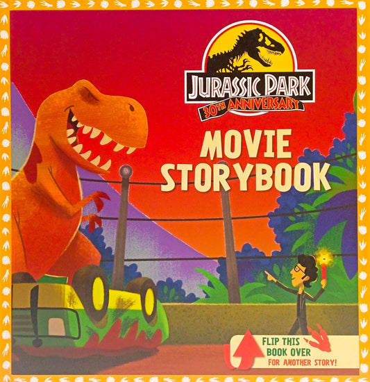 Jurassic Park 30th Anniversary: Deluxe Movie Storybook (Universal: Flip Book)