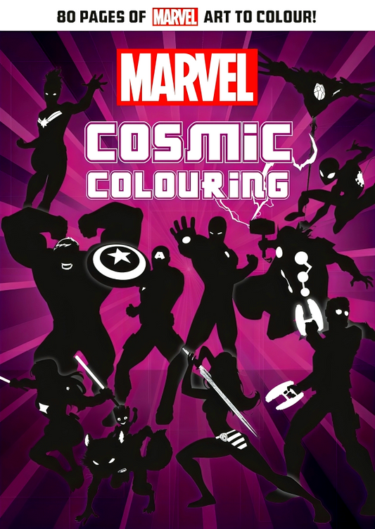 Marvel: Cosmic Adult Colouring (Featuring Guardians Of The Galaxy)