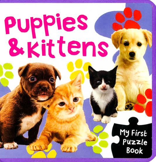 Eva Mini Puzzle Book Puppies & Kittens (Eva Mini Jigsaws)