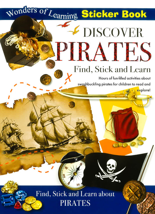 Wonders Of Learning Sticker Book Discover Pirates
