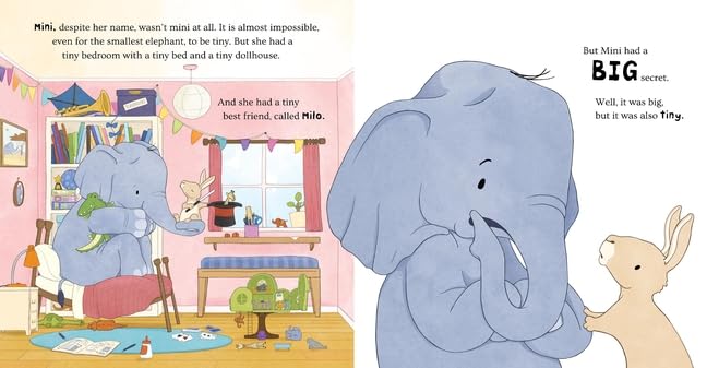 Mini And Milo: The Teeny-Tiny Voice by Venita Dimos – book cover