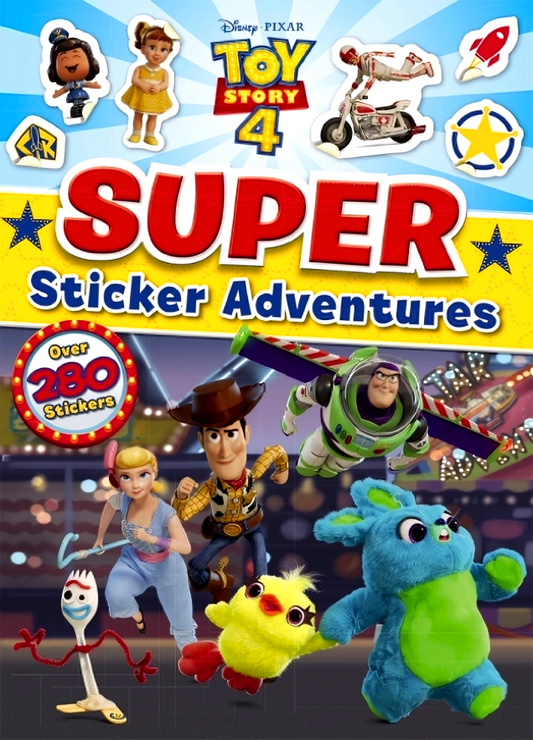 Disney Pixar Toy Story 4 Super Sticker Adventures