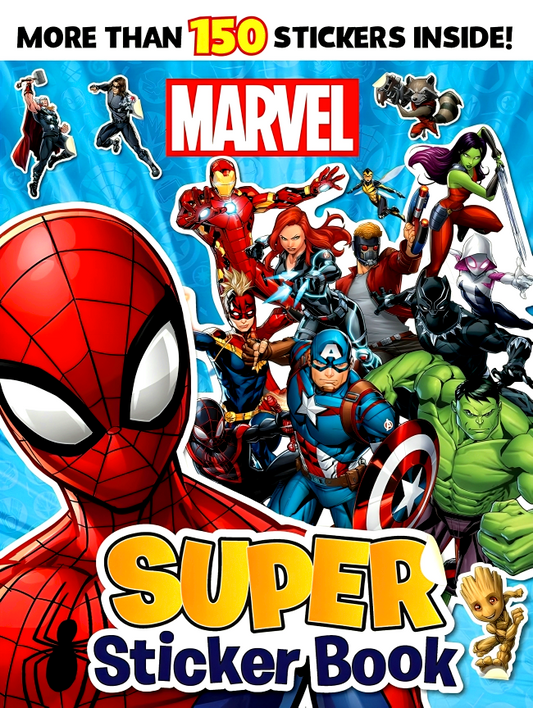 Marvel Super Sticker Book