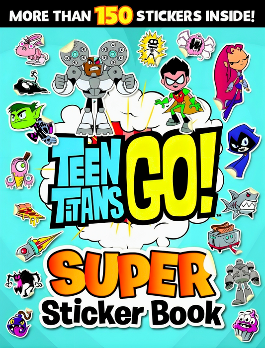 Dc Comics Teen Titans Go! Super Sticker Book