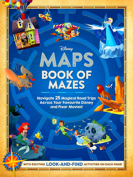 Disney Maps: Book Of Mazes