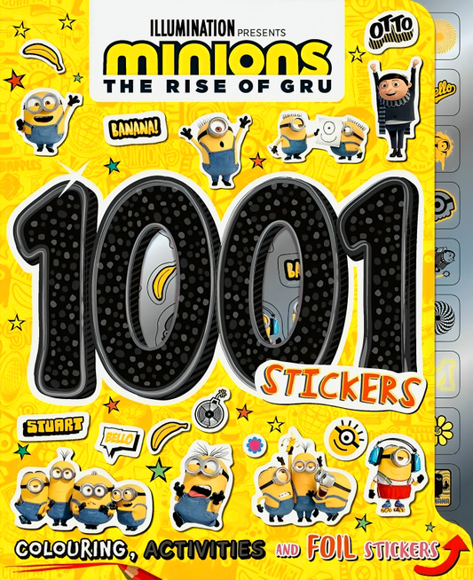 Minions: The Rise Of Gru: 1001 Stickers