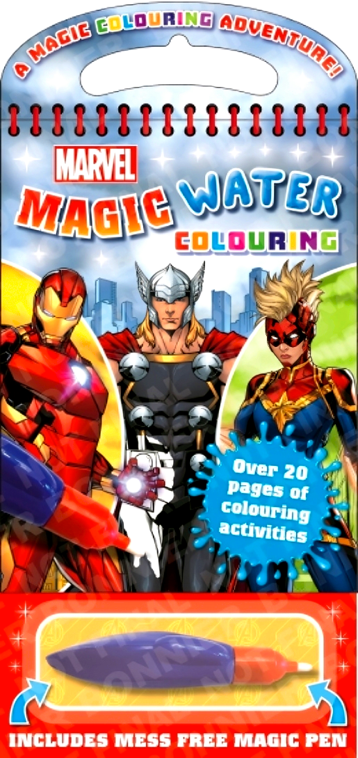 Marvel: Magic Water Colouring