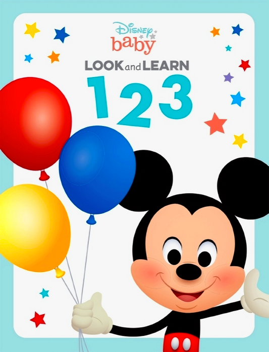 Disney Baby: Look And Learn 123 (Ub)