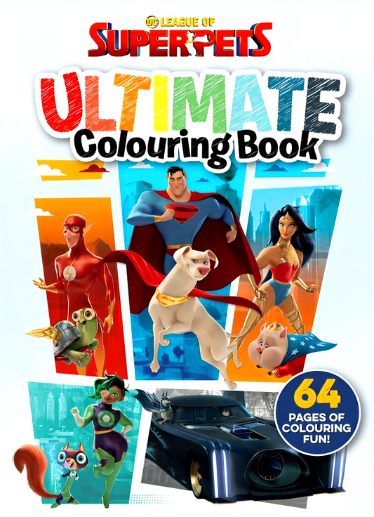 League Of Super-Pets: Ultimate Colouring Book (Dc Comics)