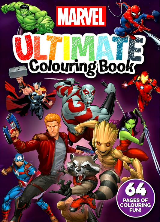 Marvel: Ultimate Colouring Book (Featuring Guardians Of The Galaxy)