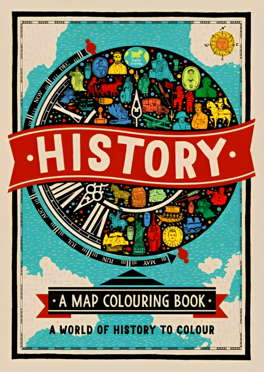 History: A Map Colouring Book