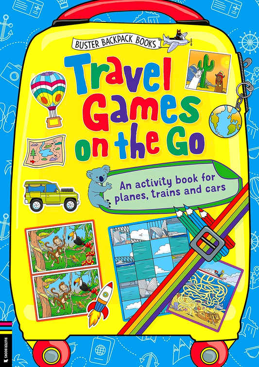 Travel Games On The Go: An Activity Book For Planes, Trains And Cars