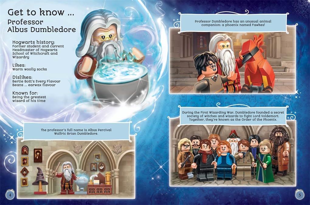 Professor Dumbledore Lego Harry Potter Dumbledore Minifigure LEGO