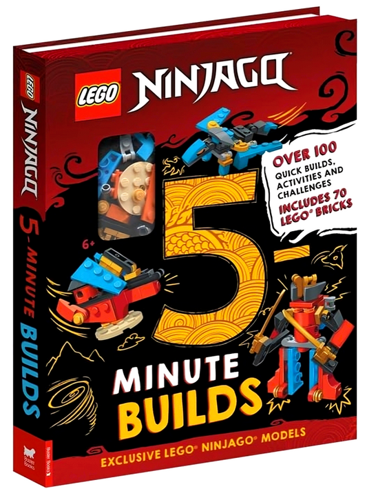 LEGO® Ninjago (R): Five-Minute Builds (With 70 Lego Bricks)