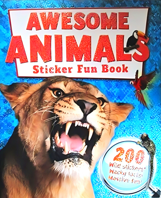 Awesome Animals Sticker Fun Book