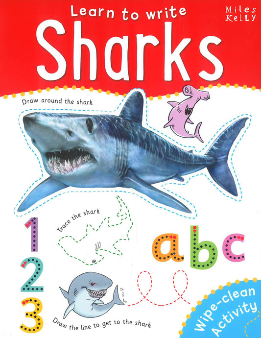 Learn To Write Sharks