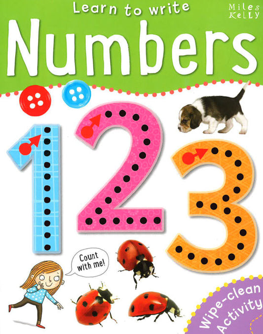 Learn To Write Numbers 123
