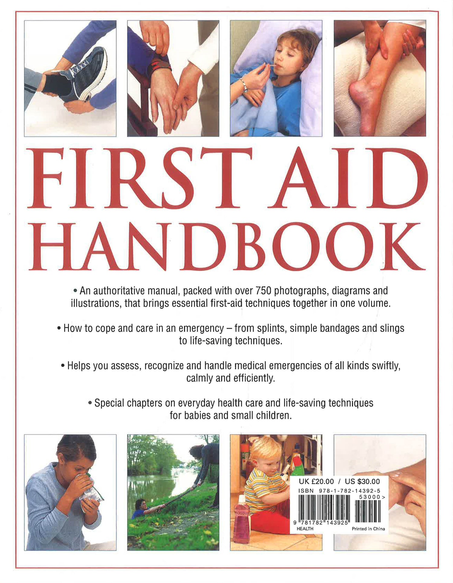 First Aid Handbook : A practical sourcebook for all the family's emerg ...