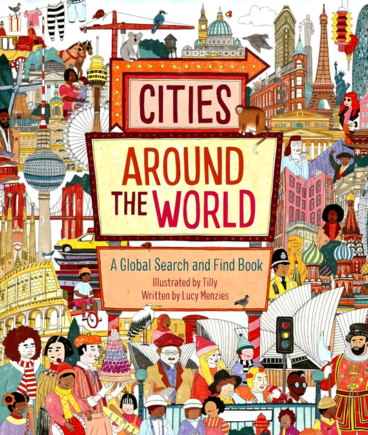 Cities Around the World: A Global Search and Find Book
