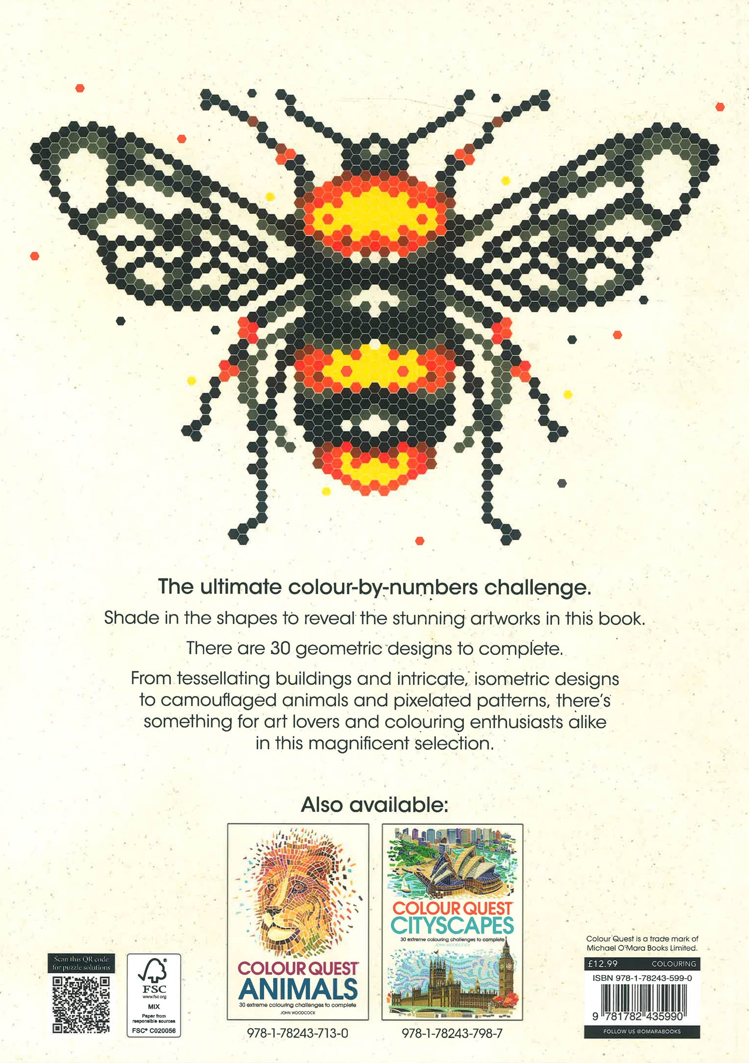 Colouring Exteme Colour Quest®: Extreme Colouring Challenges To Complete – BookXcess
