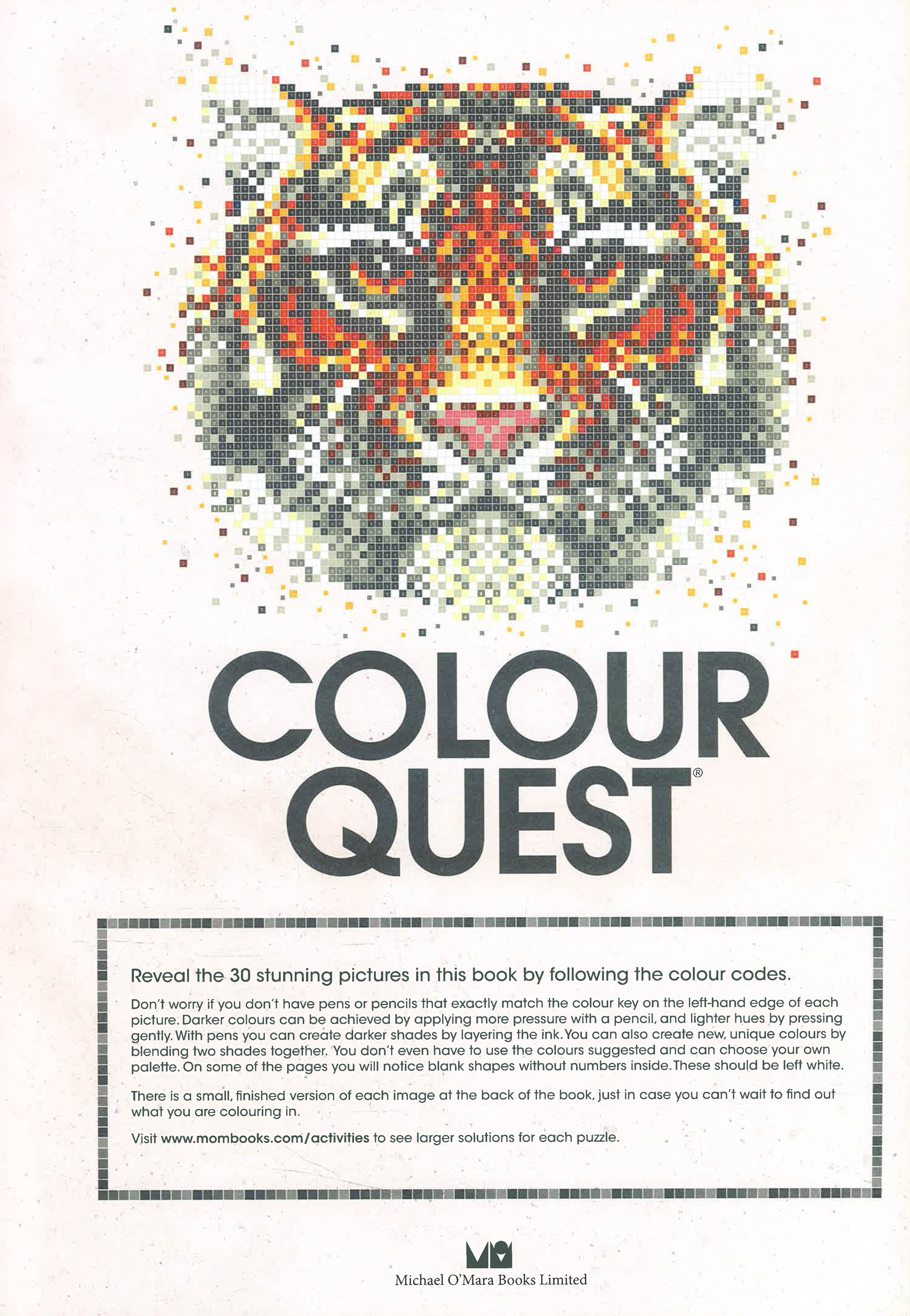 Colour Quest®: Extreme Colouring Challenges To Complete – BookXcess