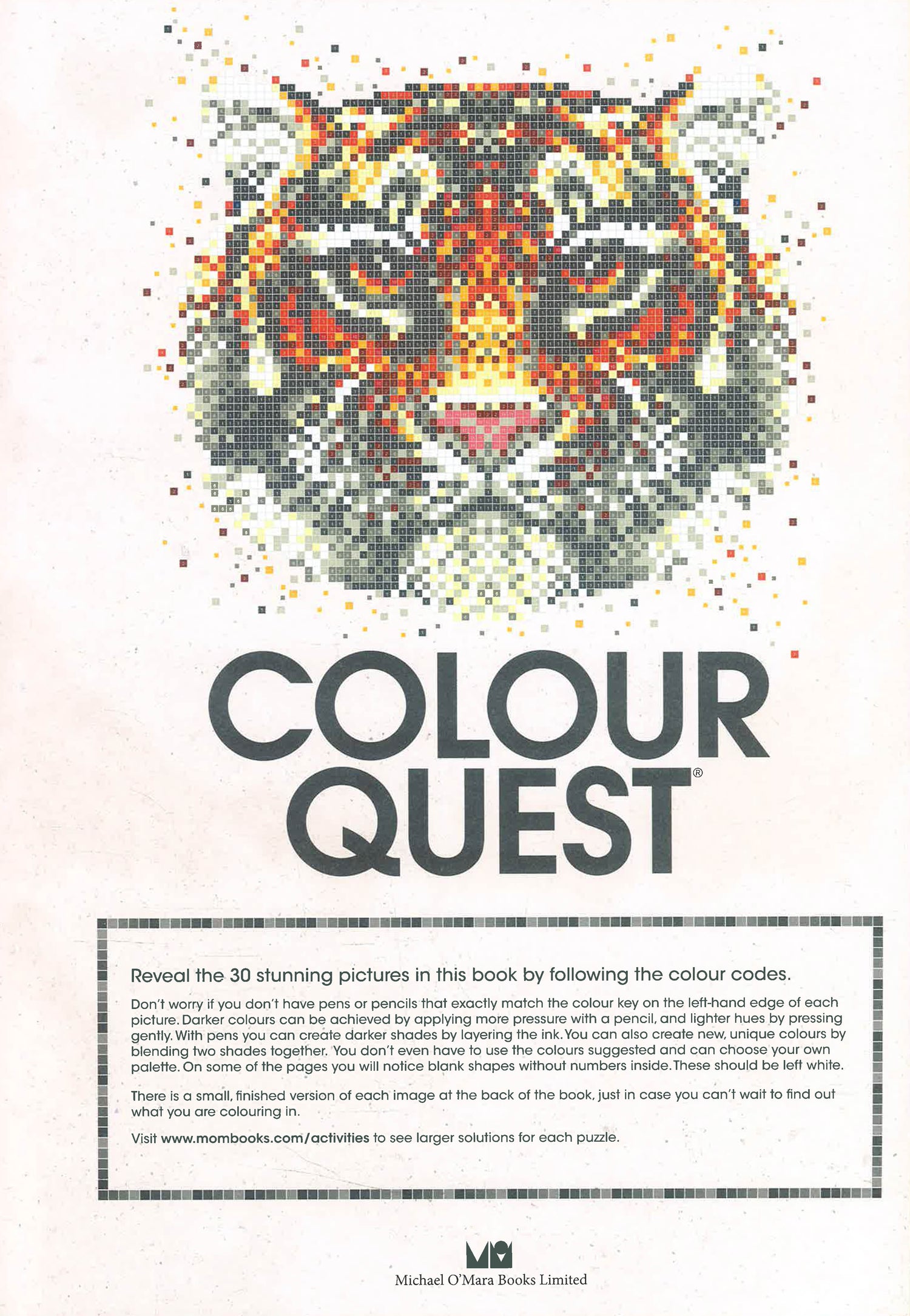 Colorquest Coloring Book Colour Quest®: Extreme Colouring Challenges To Complete – BookXcess