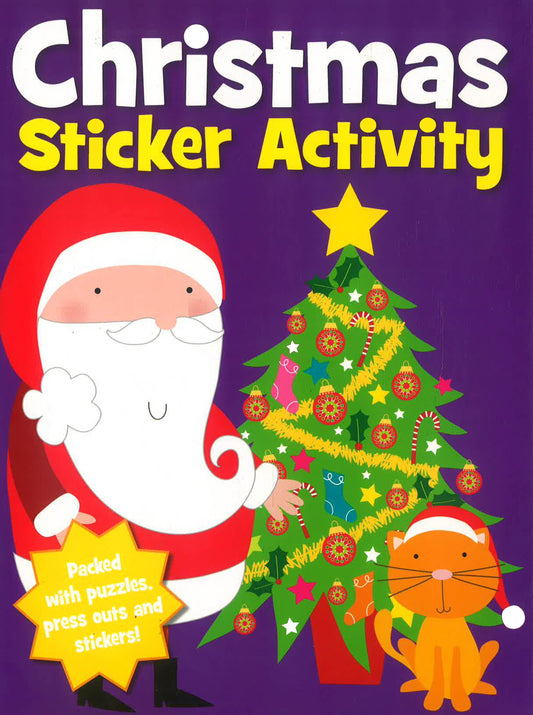 Christmas Sticker Activity - Night Before Christmas
