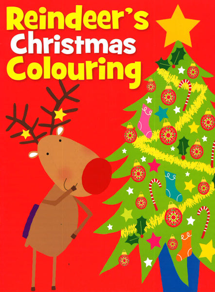 Reindeers Christmas Colouring