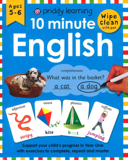 10 Minute English (Wipe Clean Workbooks)