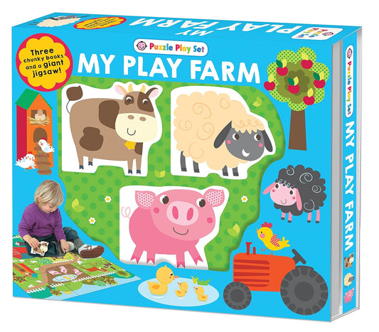 Farm Puzzle Playset